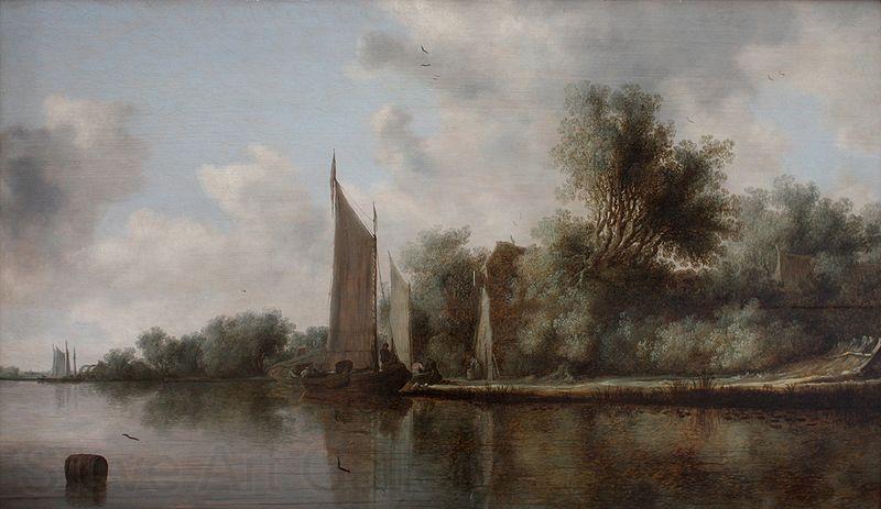 Salomon van Ruysdael Paysage France oil painting art